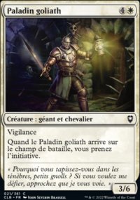 Paladin goliath - 