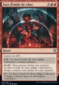 Sort d'onde de choc - 