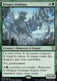 Dragon sismique - 