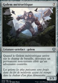 Golem mtoritique - 