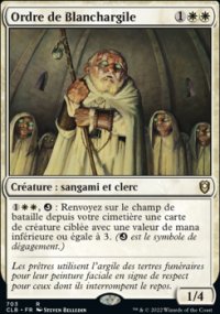 Ordre de Blanchargile - 