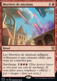 Mortiers de mizzium - 