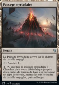 Paysage myriadaire - 
