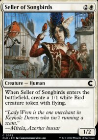 Seller of Songbirds - Ravnica: Clue Edition