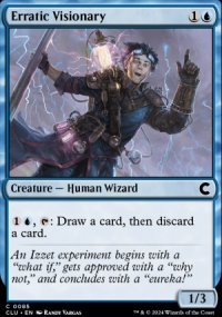 Erratic Visionary - Ravnica: Clue Edition