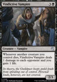 Vindictive Vampire - Ravnica: Clue Edition