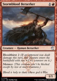 Stormblood Berserker - Ravnica: Clue Edition