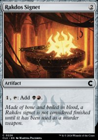 Rakdos Signet - Ravnica: Clue Edition