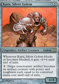 Karn, golem d'argent - 