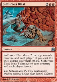 Sulfurous Blast - MTG Commander