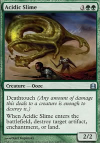 Acidic Slime - MTG Commander