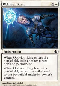 Oblivion Ring - MTG Commander
