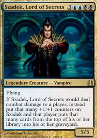 Szadek, Seigneur des secrets - MTG Commander