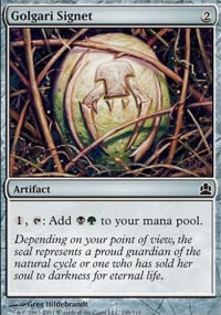 Golgari Signet - MTG Commander