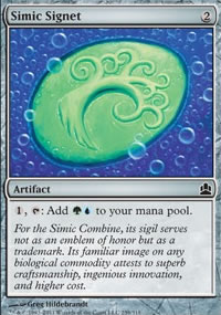 Simic Signet - MTG Commander