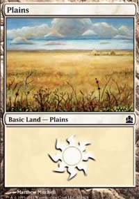 Plains 4 - MTG Commander