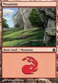 Mountain 4 - MTG Commander