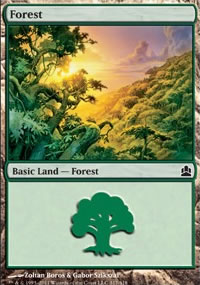 Forest 3 - MTG Commander