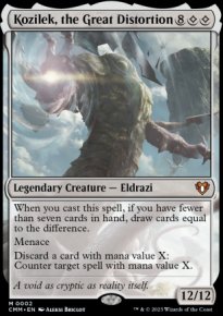 Kozilek, the Great Distortion 1 - Commander Masters