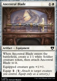 Ancestral Blade - Commander Masters