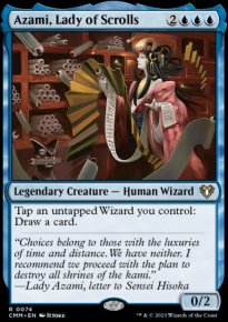 Azami, Lady of Scrolls 1 - Commander Masters