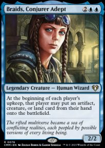 Braids, Conjurer Adept 1 - Commander Masters