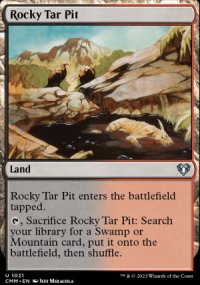 Rocky Tar Pit - Commander Masters