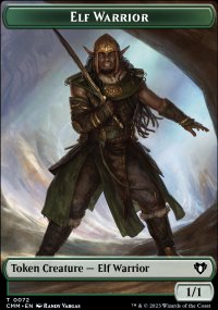 Elf Warrior - Commander Masters