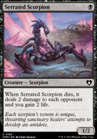 Serrated Scorpion - 