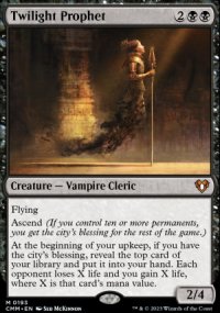 Twilight Prophet 1 - Commander Masters