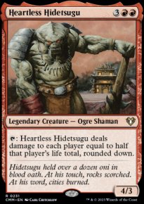 Heartless Hidetsugu 1 - Commander Masters