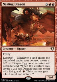 Nesting Dragon 1 - Commander Masters