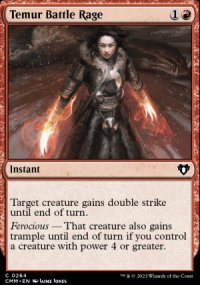 Temur Battle Rage - Commander Masters