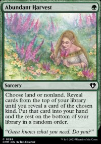 Abundant Harvest - Commander Masters