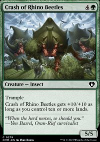 Crash of Rhino Beetles - Commander Masters