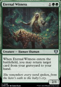 Eternal Witness - Commander Masters