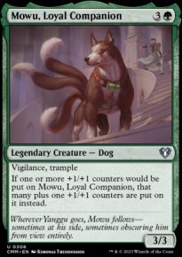 Mowu, Loyal Companion - Commander Masters