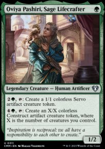 Oviya Pashiri, Sage Lifecrafter - Commander Masters