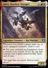 Akiri, Fearless Voyager - Commander Masters