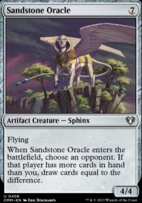 Sandstone Oracle - Commander Masters