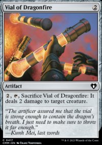 Vial of Dragonfire - Commander Masters