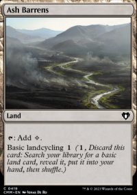 Ash Barrens - Commander Masters