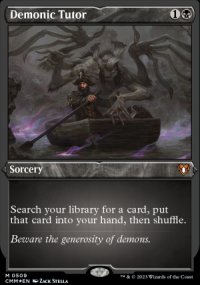 Demonic Tutor 2 - Commander Masters