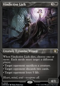 Vindictive Lich 2 - Commander Masters