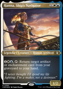 Hanna, Ship's Navigator 2 - Commander Masters