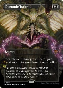 Demonic Tutor 3 - Commander Masters