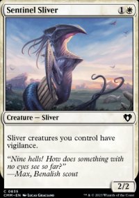 Sentinel Sliver - Commander Masters