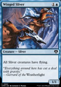 Winged Sliver - Commander Masters