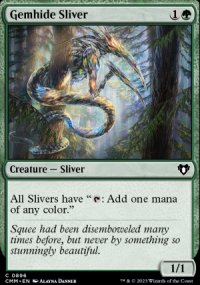 Gemhide Sliver - Commander Masters