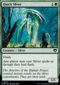 Quick Sliver - Commander Masters